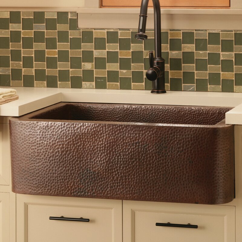 Native Trails 33 L X 22 W Farmhouse Kitchen Sink And Reviews Wayfair